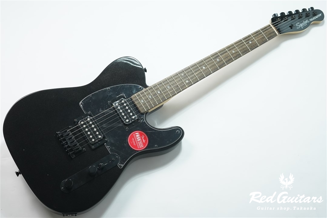 Squier by Fender AFFINITY SERIES TELECASTER HH - Metallic Black | Red  Guitars Online Store